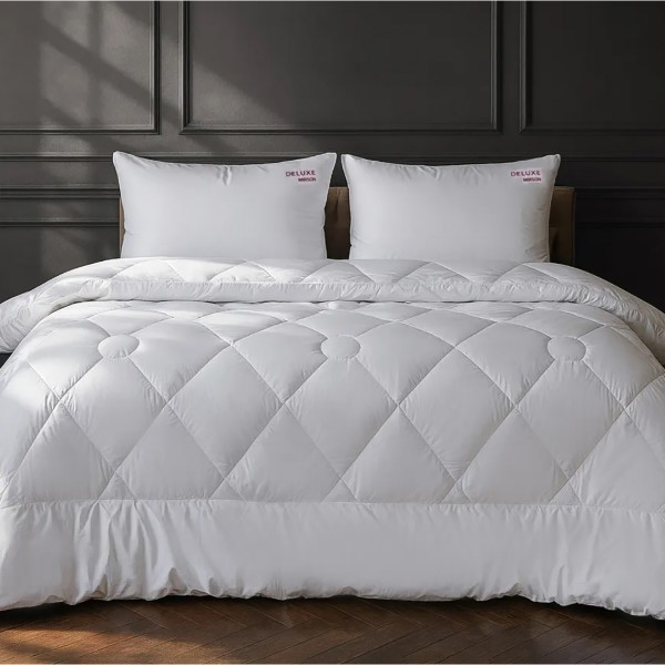 Фото - Набір ковдра полуторна + подушка MirSon №9526 Deluxe Hand Made 140х205 Silk Kapok + 50х70 (2200010805512)